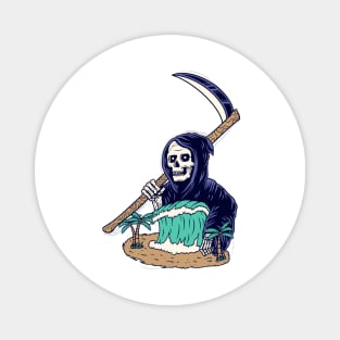 Grim Reaper Lord of the Waves Magnet